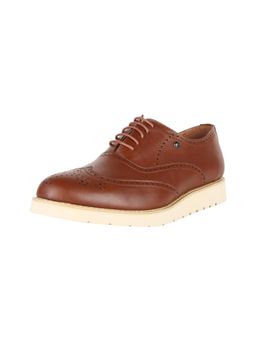Peter England - Mens Brown Formal Brogues