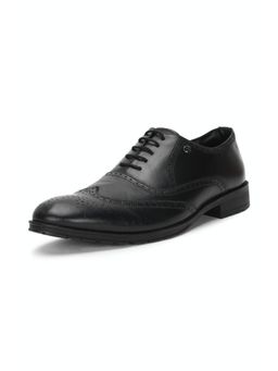 Peter England - Mens Black Formal Brogues
