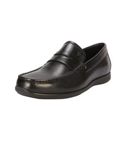 Van Heusen - Mens Black Formal Loafers