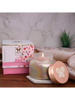 Iris - Celeste Apothecary Jar Candle Fragrance Fleur, 225G 8Oz Pearl Collection