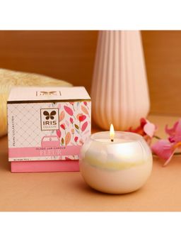Iris - Celeste Matka Candle Fragrance Fleur, 145G 5Oz Pearl Collection