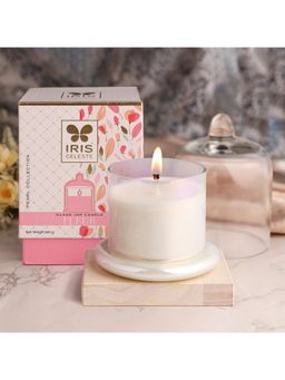Iris - Celeste Bell Jar Candle Fragrance, 285G 10Oz Pearl Collection