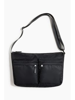 H&M - Men Black Padded crossbody bag