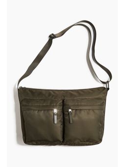 H&M - Men Green Padded crossbody bag