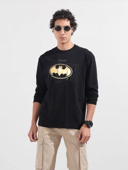 The Indian Garage Co - Men Black Graphic T-Shirt