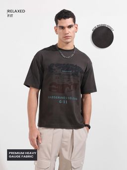 The Indian Garage Co - Men Brown Graphic T-Shirt