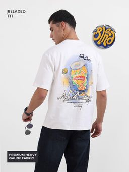 The Indian Garage Co - Men White Graphic T-Shirt