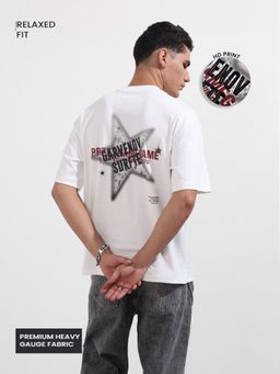 The Indian Garage Co - Men White Graphic T-Shirt