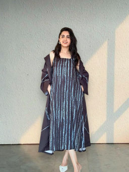 SPELL BY SMOKESHOW - Erin Coverup Printed Dress and Shrug (Set of 2)