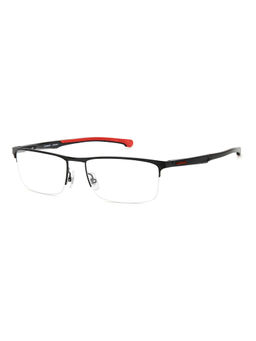 CARRERA - Men Black Rectangle Half Rim Optical Frame (55)