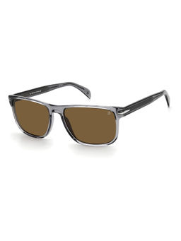 David Beckham - Brown Plastic UV Protection Full Rim Wayfarers Sunglasses (57)