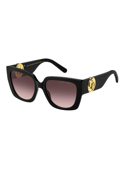 Marc Jacobs Women\'s Plum Cat-Eye Sunglasses with Dark Lenses and Branded Case Marc Jacobs Women main image 2