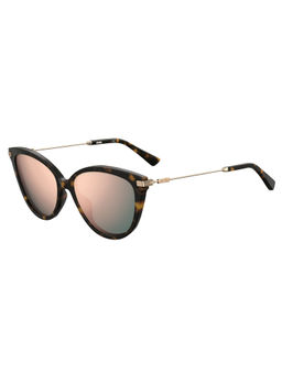 Moschino - Rose Gold Multilayer Acetate UV Protection Full Rim Cat-Eye Sunglasses (54)