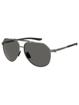 Under Armour - 206248 Grey Aviator Men Sunglasses (60)