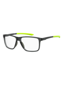 Under Armour - Men Black Rectangle Full Rim Optical Frame (56)