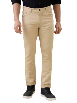 ColorPlus - Regular Fit Brown Trousers