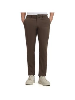 ColorPlus - Slim Fit Brown Trousers