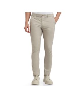 ColorPlus - Super Slim Fit Off White Trousers