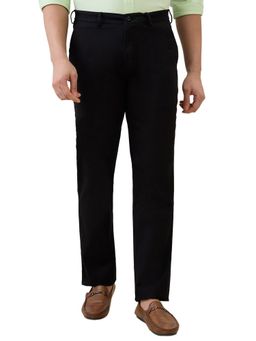 ColorPlus - Regular Fit Black Trousers