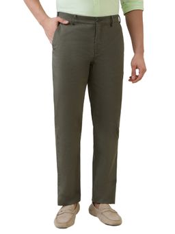 ColorPlus - Regular Fit Green Trousers