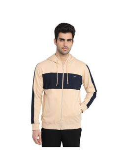ColorPlus - Medium Beige Regular Fit Hoodie