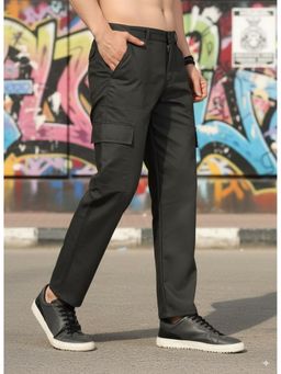 RIGO - Men Straight Fit Cargo Olive Pant