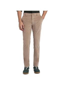 Park Avenue - Slim Fit Brown Trousers