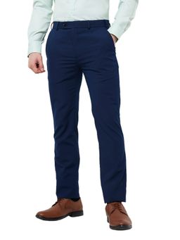 Park Avenue - Slim Fit Blue Trousers