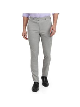 Park Avenue - Slim Fit Grey Trousers
