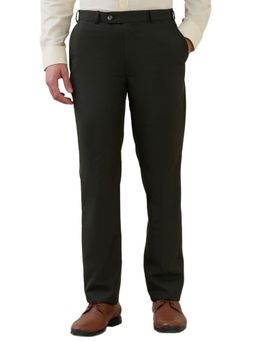 Park Avenue - Smart Fit Green Trousers