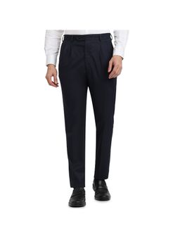 Raymond - Classic Fit Blue Trousers
