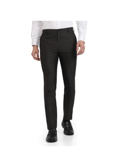 Raymond - Slim Fit Black Trousers