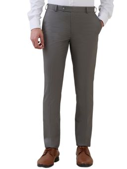 Raymond - Slim Fit Grey Trousers