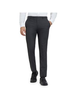 Raymond - Slim Fit Dark Grey Trousers