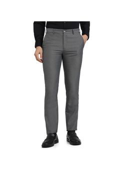 Raymond - Men Slim Fit Grey Trousers