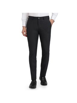 Raymond - Men Slim Fit Grey Trousers
