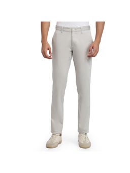 Parx - Low Rise Tapered Fit Grey Trousers