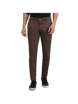 Parx - Super Slim Fit Brown Trousers