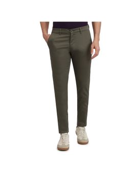 Parx - Slim Fit Green Trousers