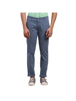 Parx - Men Low Rise Blue Trousers