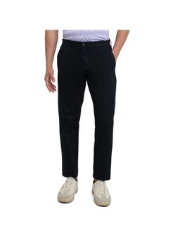 Parx - Tapered Fit Blue Trousers