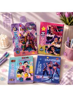 Junior Billionaire - K-Pop Inspired HUNTRX Planner Notebook for Kids & Teens