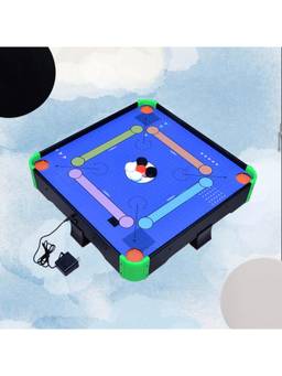 MAD OVER TOYS - Air Carrom Big - Air-Powered Carrom Board Game