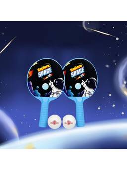 MAD OVER TOYS - My First Space Table Tennis Set for Kids