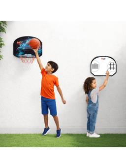 MAD OVER TOYS - 3-in-1 Wall Mount Basketball Hoop Game