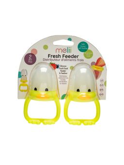 Melii - Fresh Teether - White & Yellow (Pack Of 2)