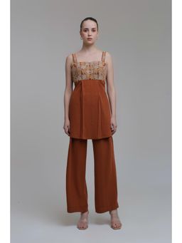 THE SILK LOVE - Mustard Alia Co-Ord Set