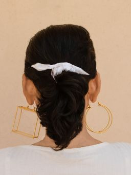 Ethnic Andaz - Mismatched Hoops-Gold