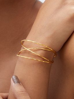 Ethnic Andaz - Fariza Bracelet-Gold