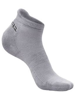 Heelium - Bamboo Ankle Socks-FreeSize UK7-11,1 Pair,Lgrey,Anti dour,Anti Blister